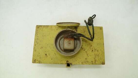 כך נראה המטען מקרוב, במעבדה // צילום: דובר צה"ל